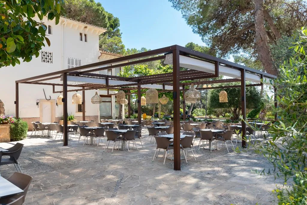 Terrace, Hotel  Castell dels Hams by Palia, Majorca
