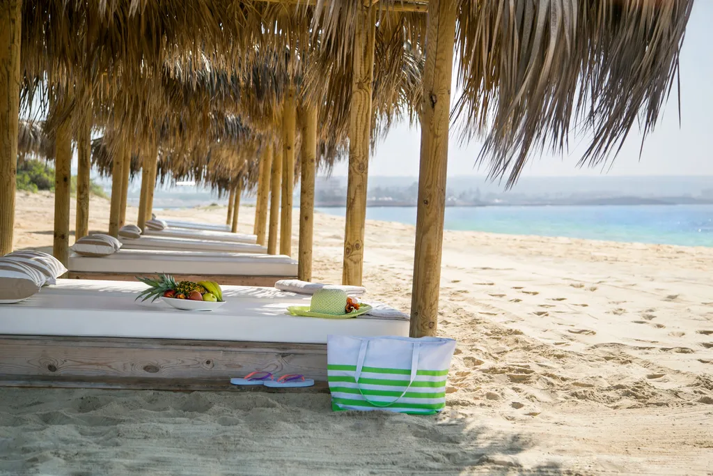 Beach, Asterias Beach Hotel, Cyprus