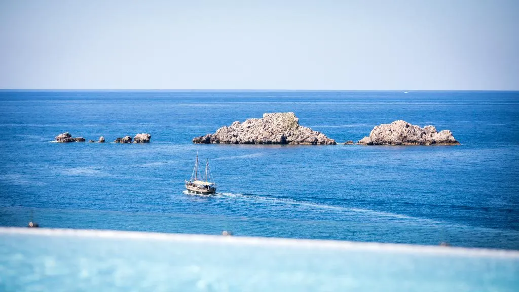 General view, Royal Blue hotel, Dubrovnik