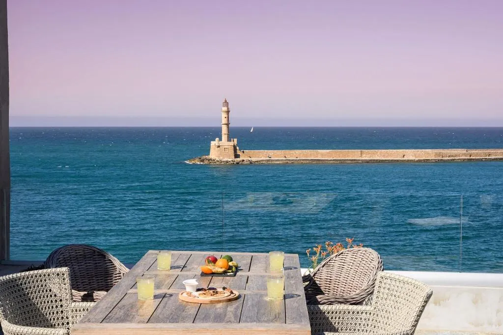 Terrace, Residenza Vranas Boutique Hotel, Crete