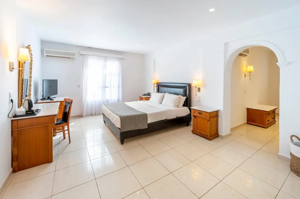 DOUBLE GARDEN VIEW Room, SMY Mediterranean White, Athens
