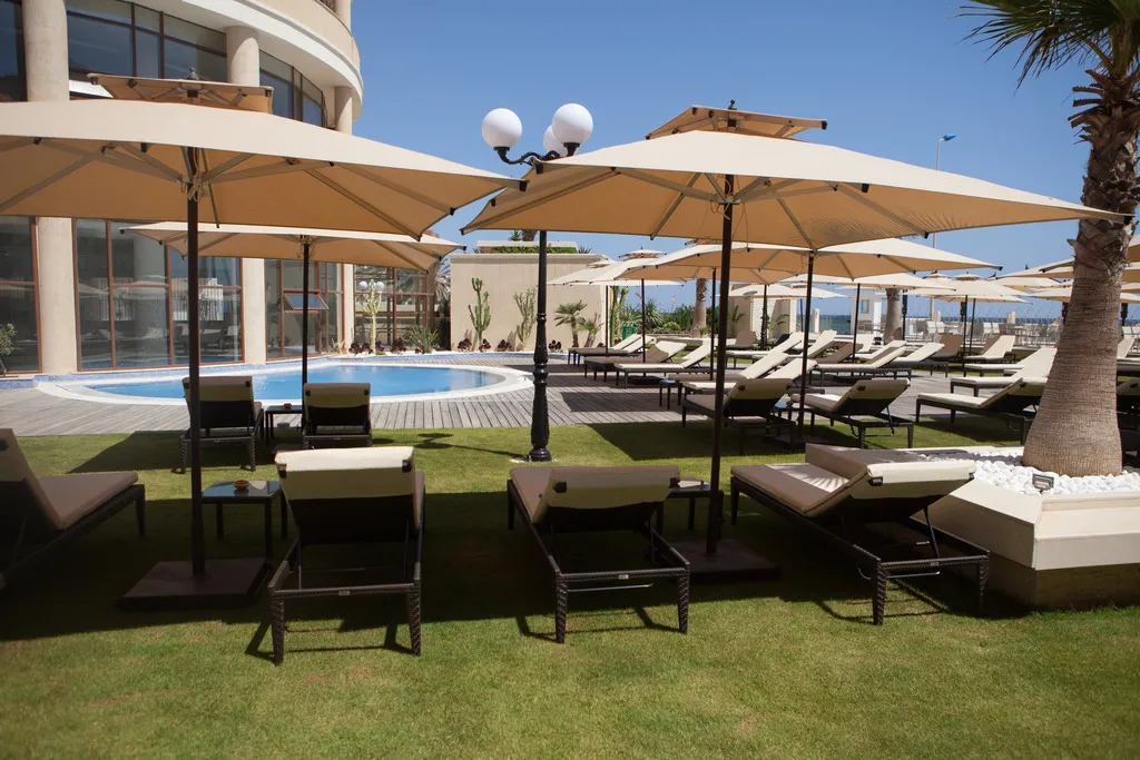 Terrace, Sousse Palace Hotel & Spa, Tunisia