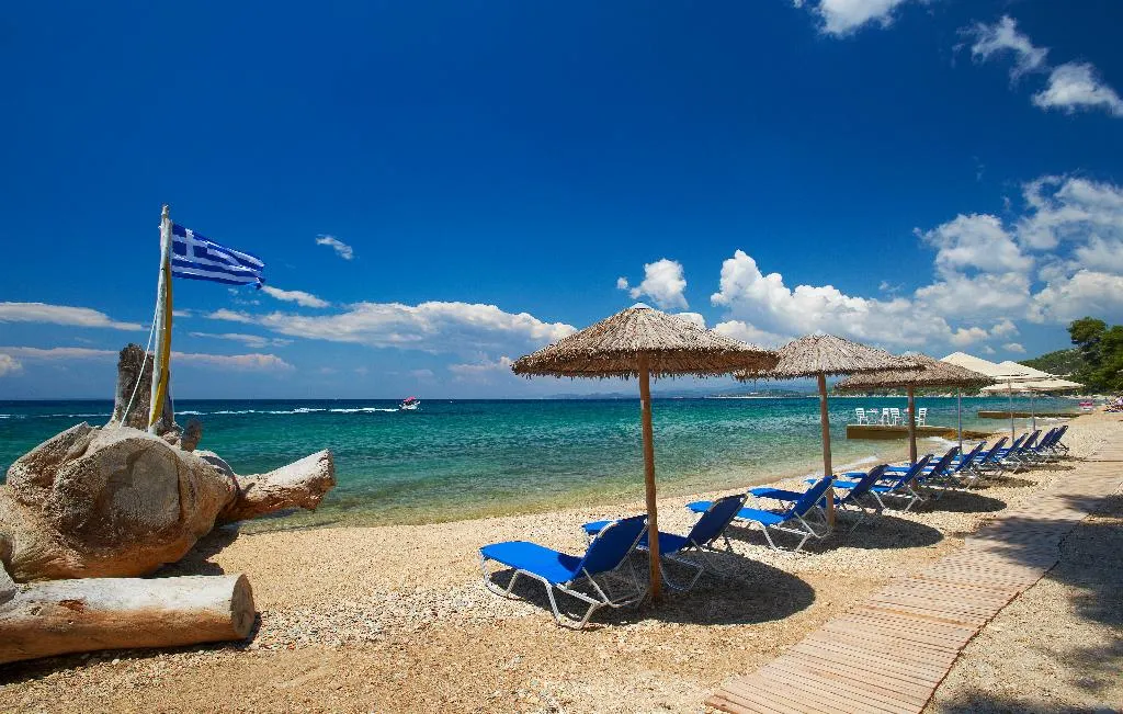 Beach, Acrotel Athena Pallas & Residence, Halkidiki