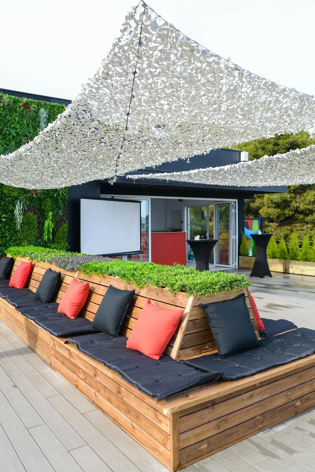 Terrace, BPM Lloret Hotel, Costa Brava