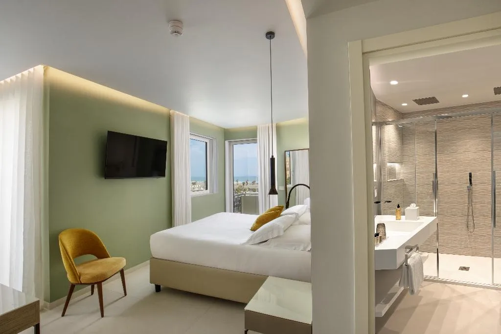 QUADRUPLE SUPERIOR SEA VIEW Room, Ambasciatori Suite Hotel, Venice