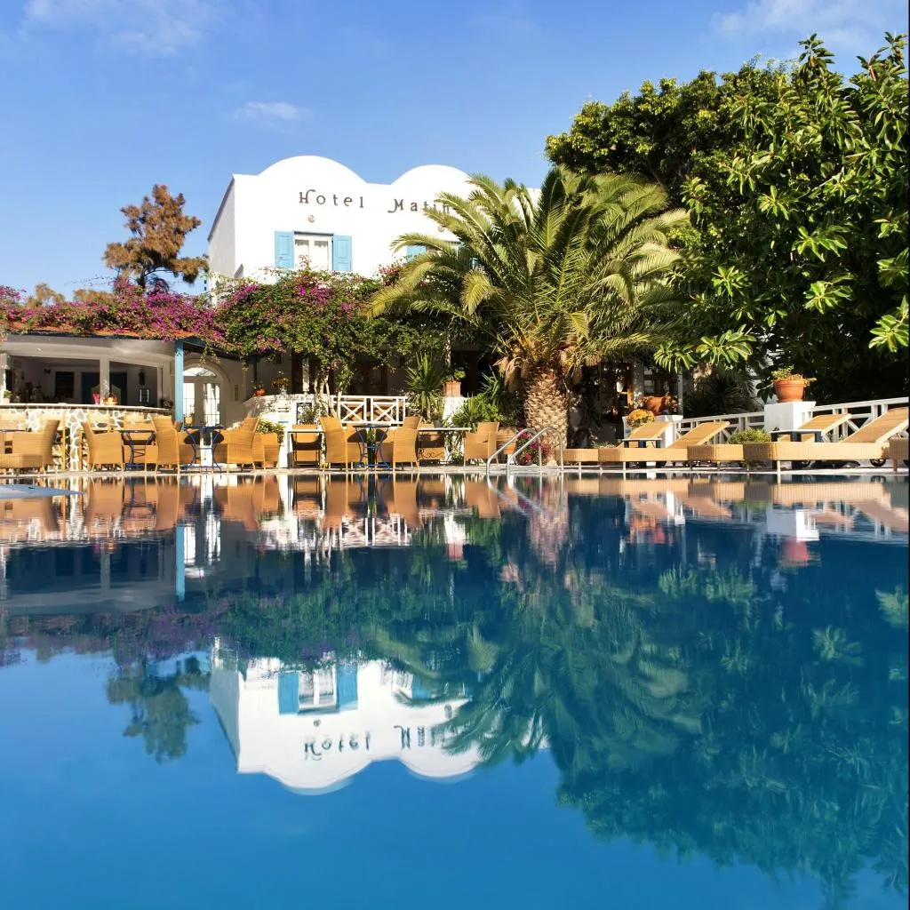 Pool, Matina, Santorini