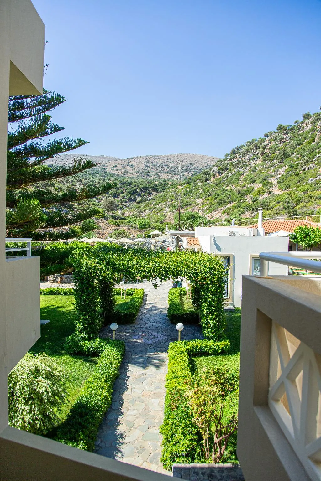 General view, Villa Mare Monte, Crete