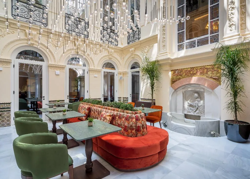 Restaurant, Palacio Gran Via, A Royal Hideaway Hotel, Andalucia