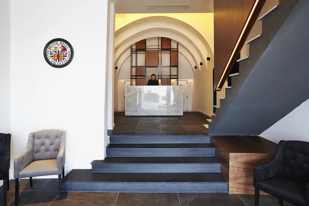 Lobby, The British Suites, Malta