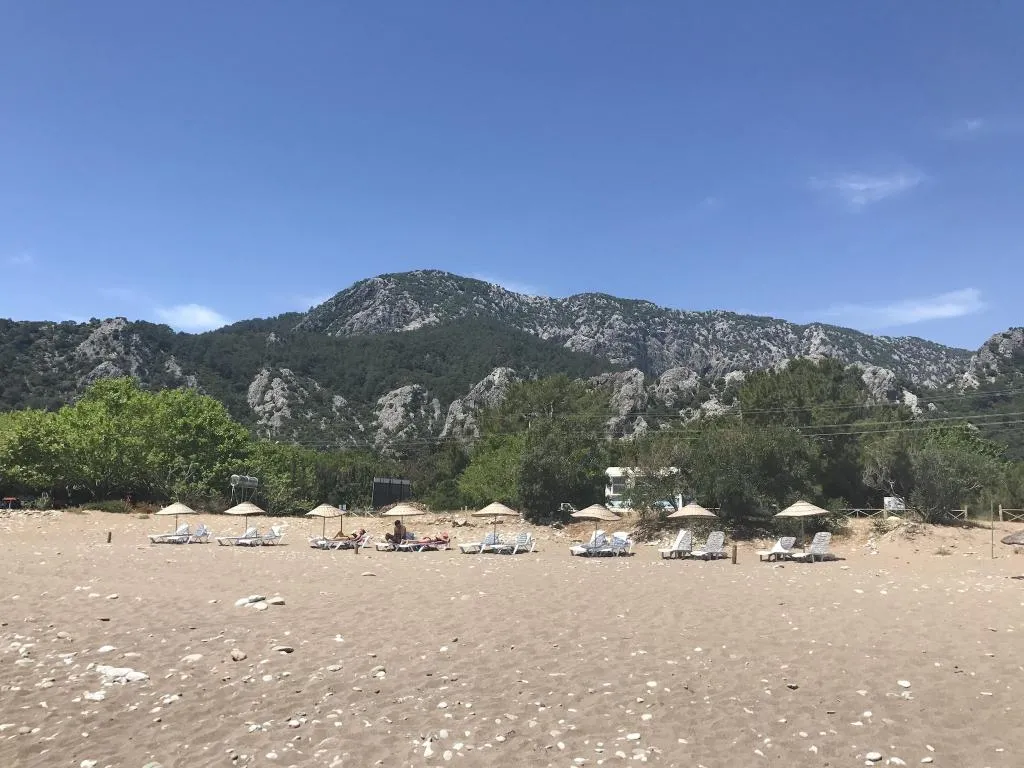 Beach, Baris Pension & Bungalows, Antalya