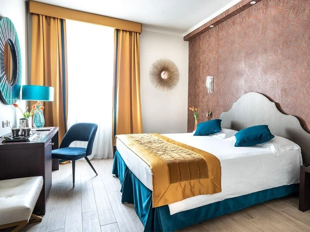 DOUBLE SINGLE USE PREMIUM Room, Grand Hotel Palatino, Rome