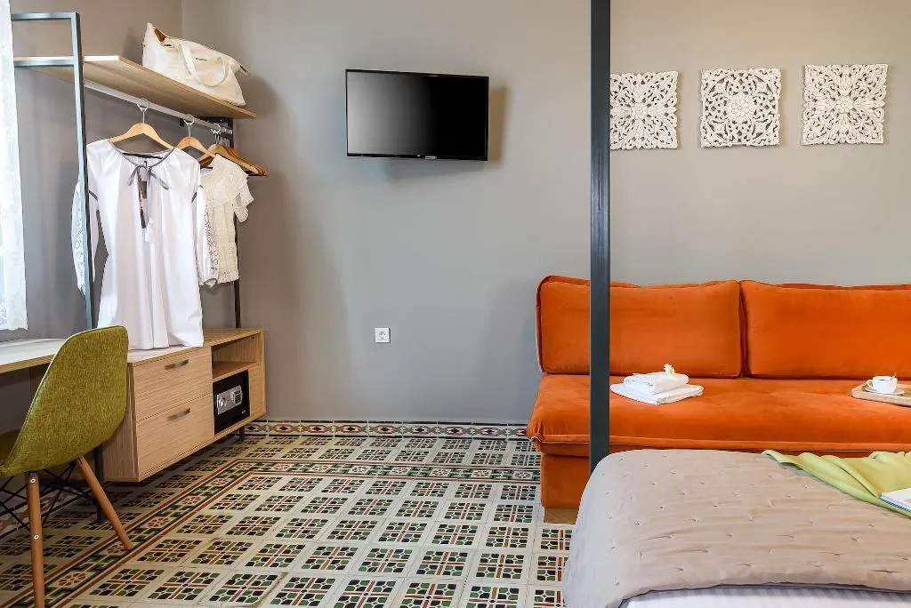 Room, Mosaic, Crete