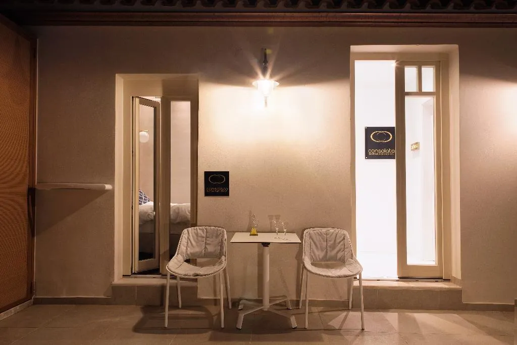 Terrace, Consolato Boutique, Crete