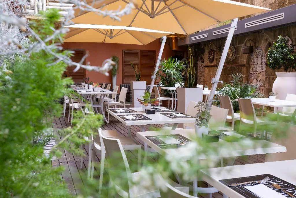 Restaurant, Grand Hotel Tiberio, Rome