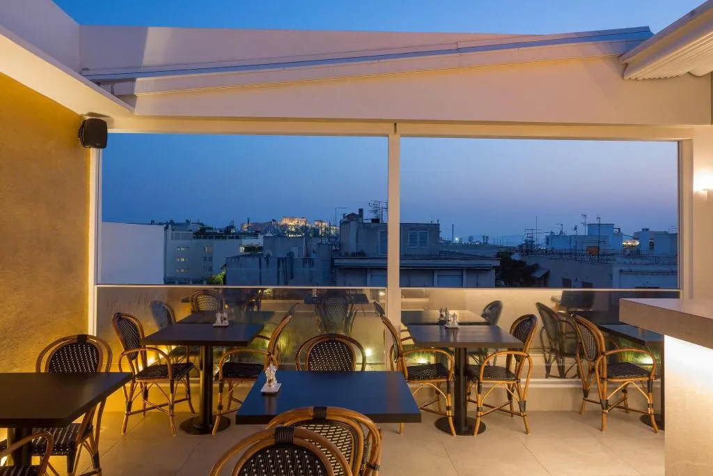 General view, Lozenge Hotel, Athens