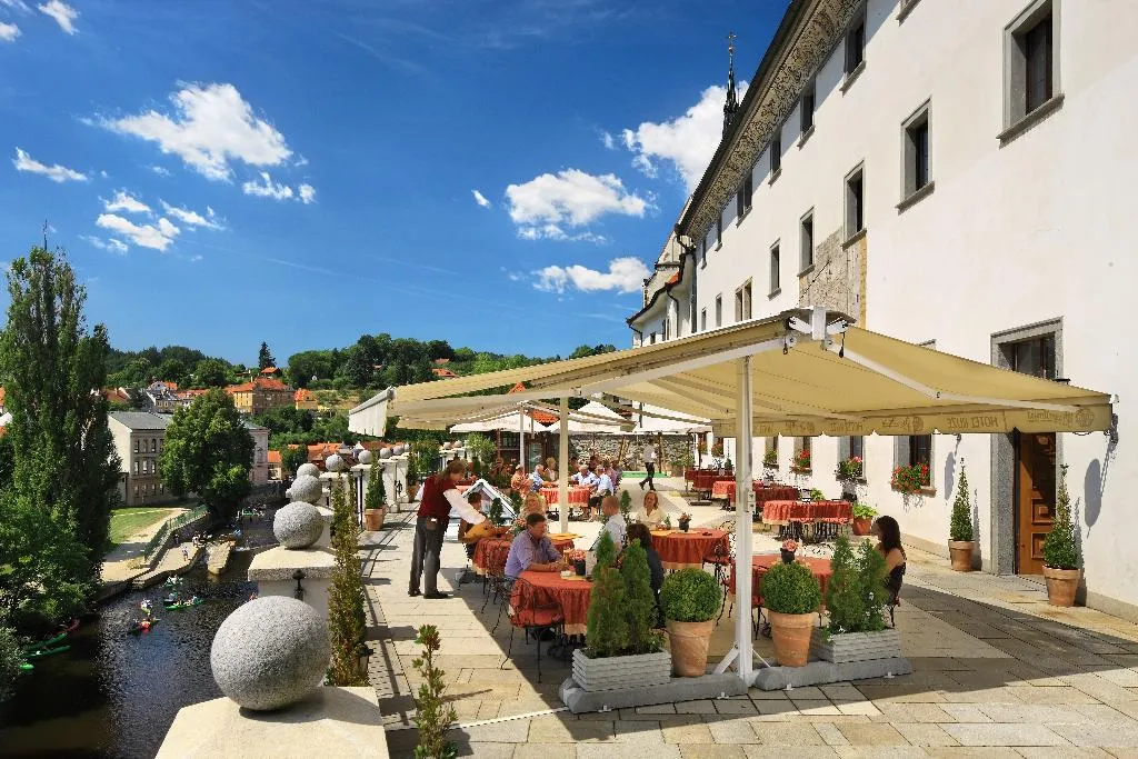 Terrace, Hotel Ruze, Prague