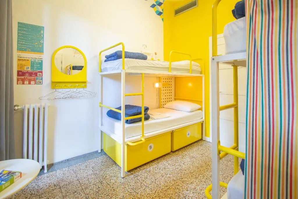 Bed in dormitory CAPACITY 4 Room, Ostello Bello Lake Como, Milan