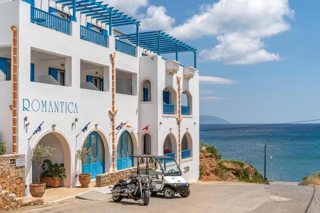 General view, Romantica, Kythira