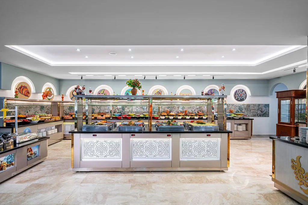 Restaurant, Club Big Blue Suite Hotel, Antalya