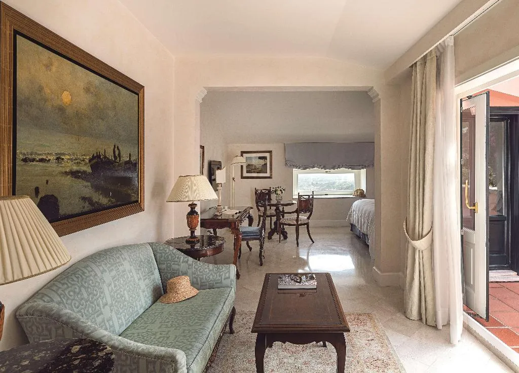 JUNIOR SUITE DELUXE Room, Grand Hotel Timeo, A Belmond Hotel, Taormina, Taormina