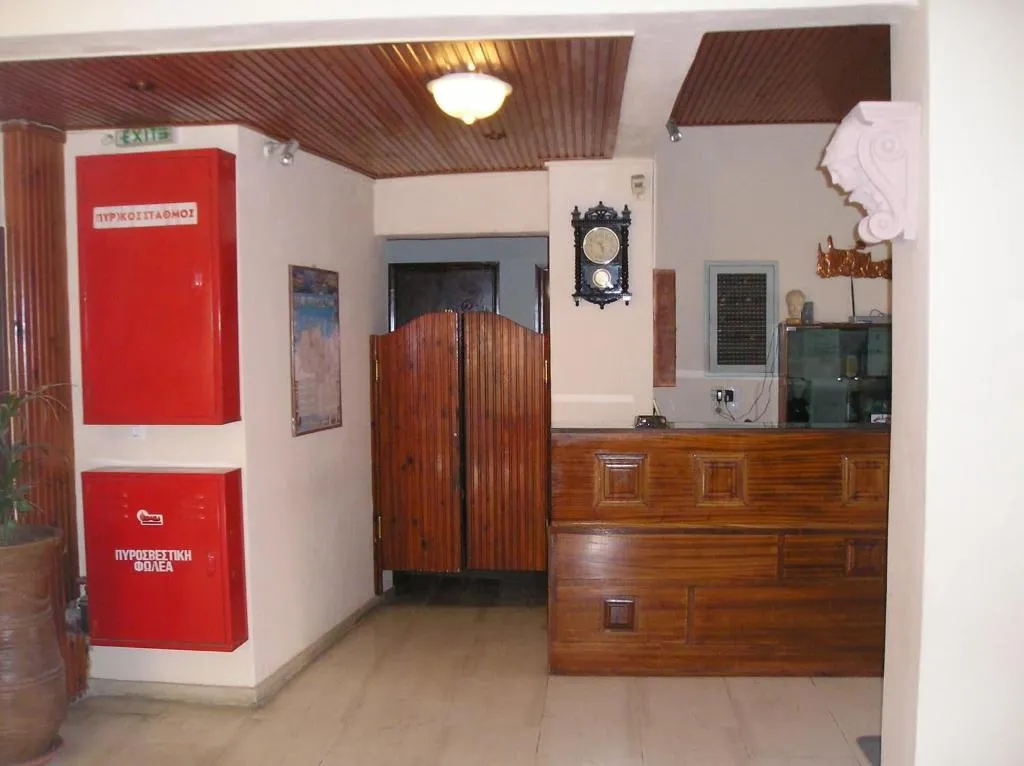 Lobby, Tina Economy Hotel, Crete
