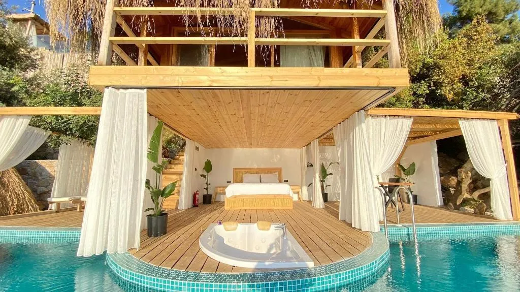 Room, Seaview Faralya Butik Hotel, Dalaman