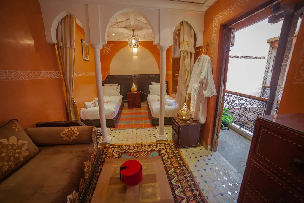 TRIPLE DELUXE Room, Riad Ikalimo, Marrakech