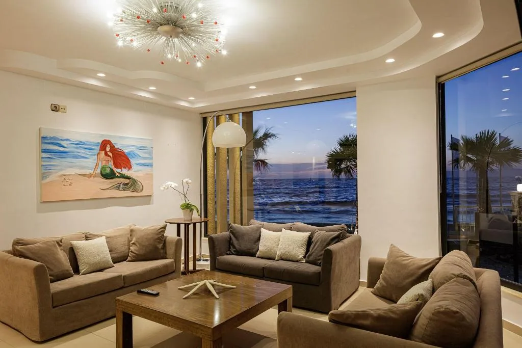 Lobby, Golden Bay Boutique Hotel & Bungalows, Crete