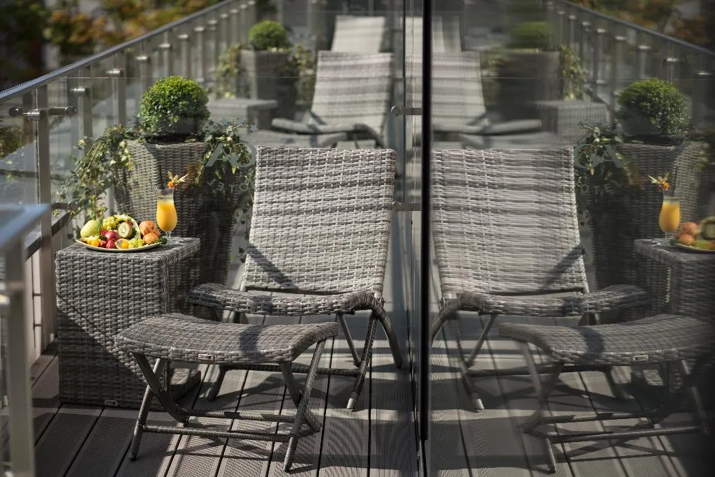 Terrace, Grand Ascot Hotel, Krakow