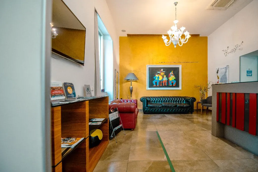 Lobby, Hotel Bruman Salerno, Naples