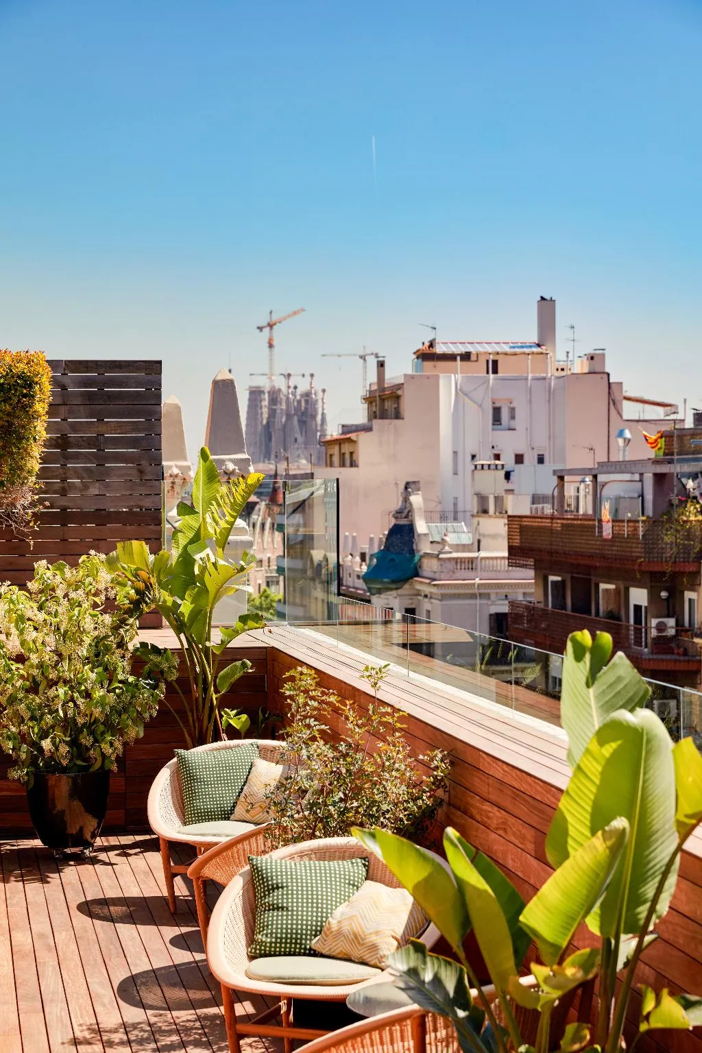 Terrace, Sir Victor Hotel part of Sircle Collection, Barcelona