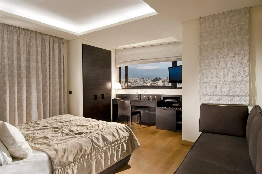 JUNIOR SUITE WITH VIEWS Room, O&B Athens Boutique Hotel, Athens