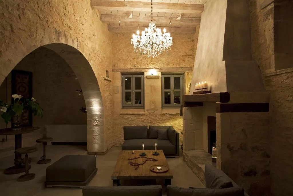 Lobby, Villa Athermigo, Crete