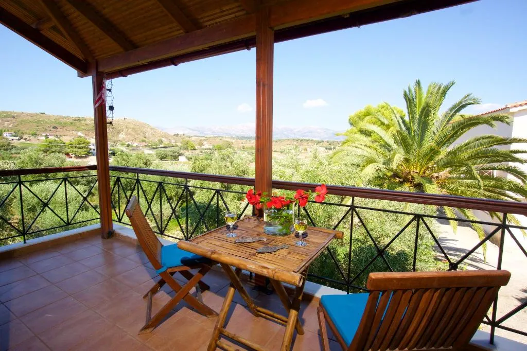 Terrace, Glavina Studios & Apartments, Kefallinia