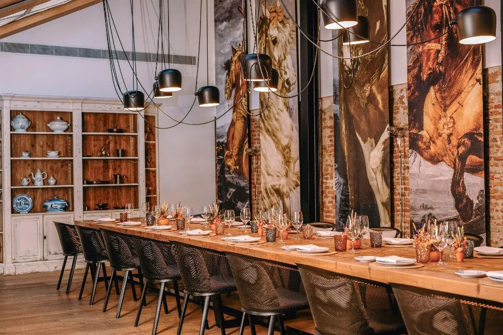 Restaurant, Palacio de los Duques Gran Meliá, Madrid