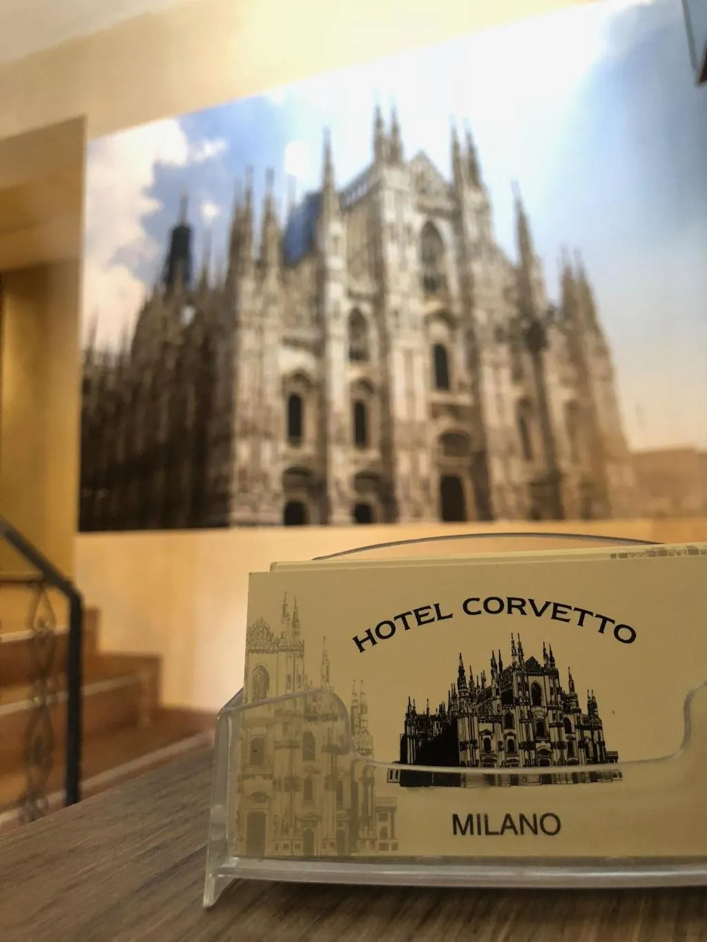 Lobby, Hotel Corvetto, Milan