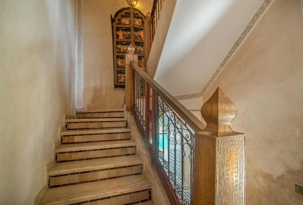 Lobby, Riad Laurence Olivier, Marrakech