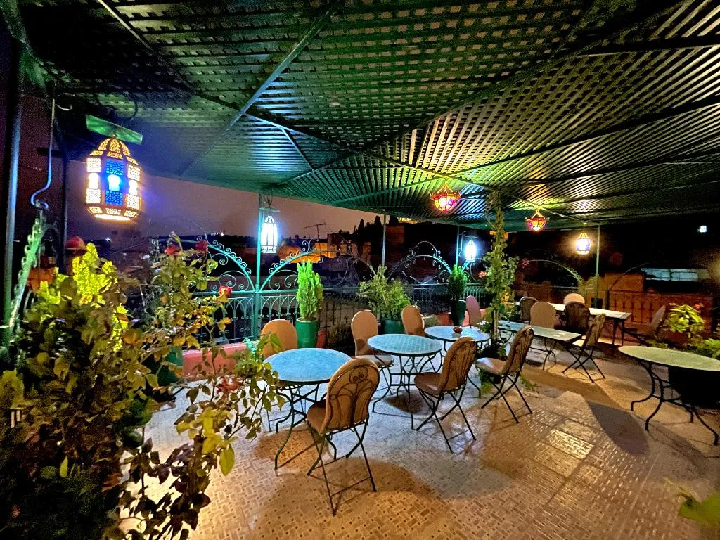 Terrace, Dar Guennoun, Fez