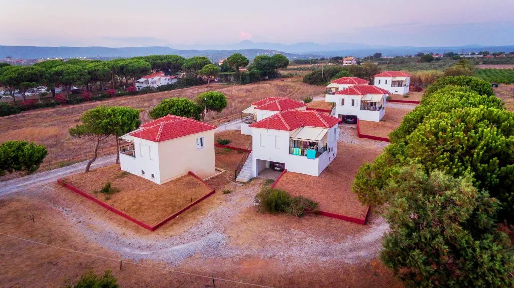 General view, Romanos Beach Villas, Kalamata