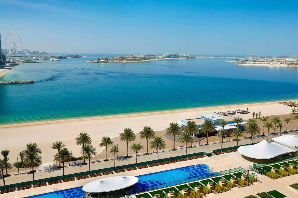 DOUBLE SEA VIEW KING BED Room, Marriott Resort Palm Jumeirah Dubai, Dubai