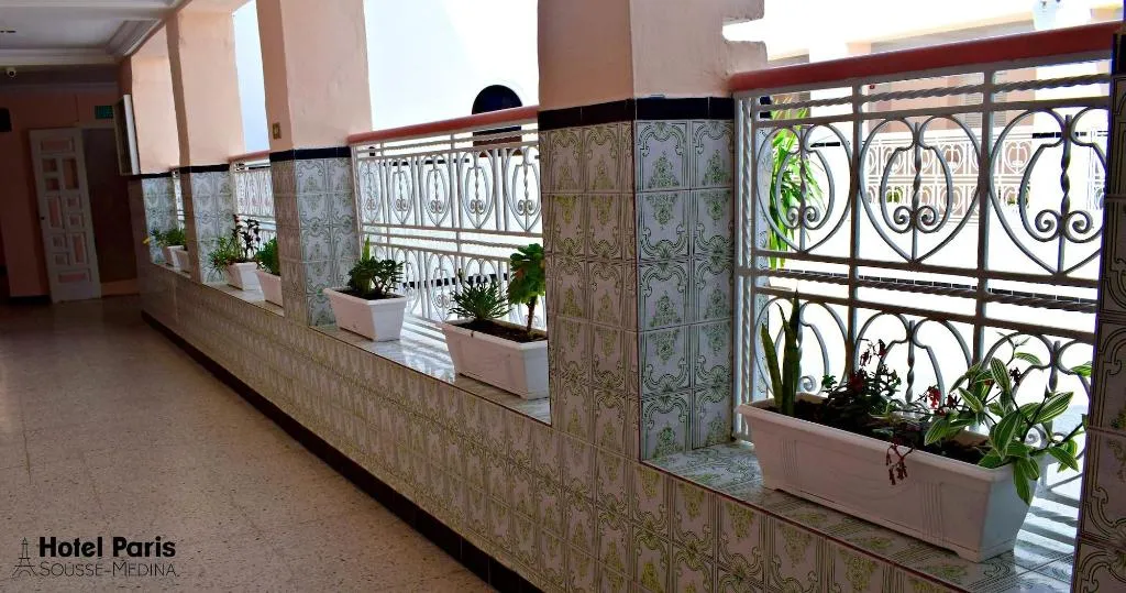 Lobby, Hotel Paris, Tunisia