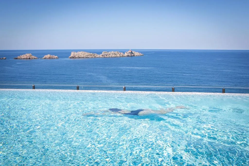 Pool, Royal Blue hotel, Dubrovnik
