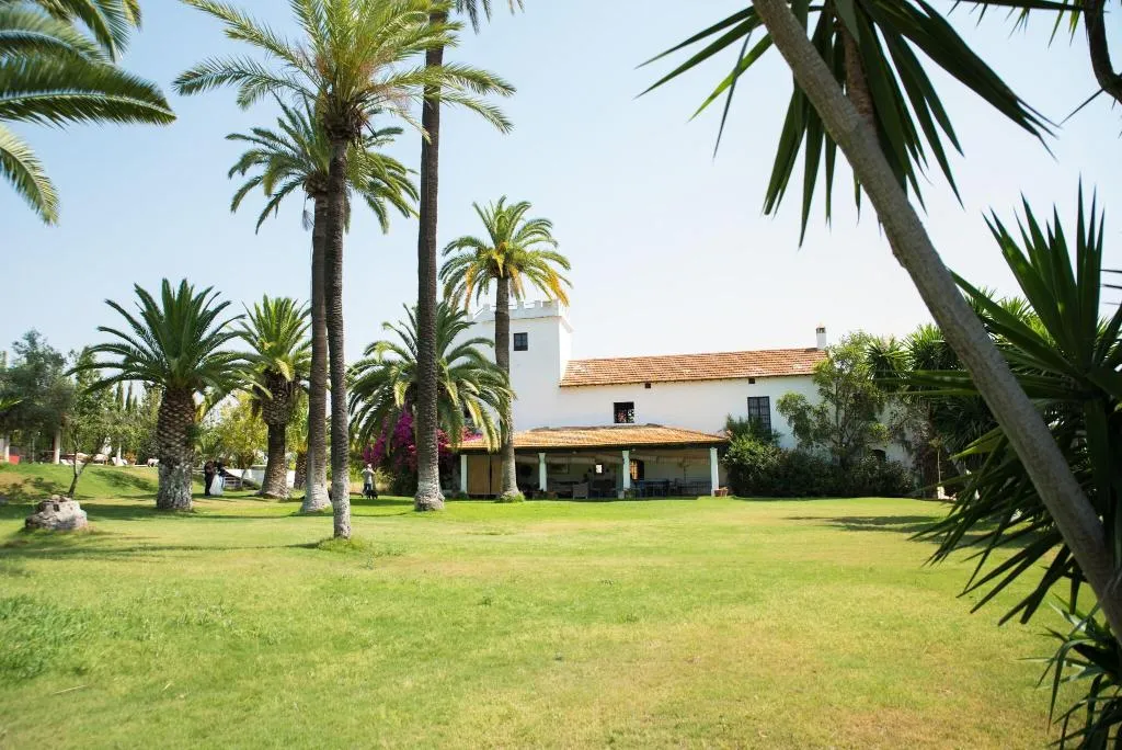 Terrace, Hacienda la Indiana, Andalucia