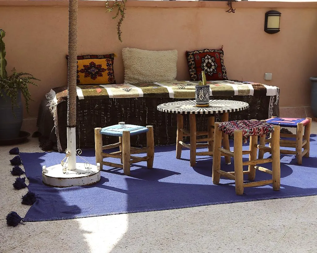 Terrace, Riad Ambre Et Jasmin, Marrakech