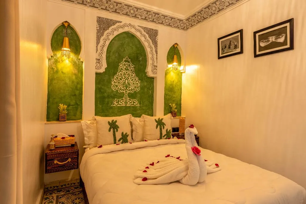 DOUBLE ONE BEDROOM Room, Riad La Perle Bleue, Marrakech