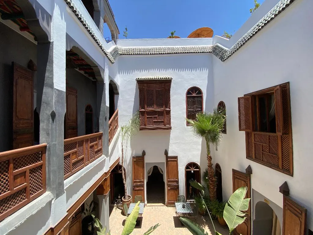 General view, Riad Bab Yacout, Marrakech