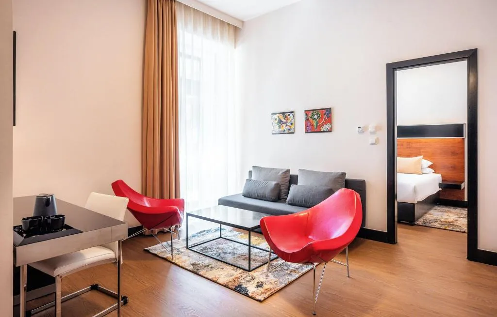 APARTMENT KING SIZE BED Room, Grand Majestic Hotel Prague, Prague