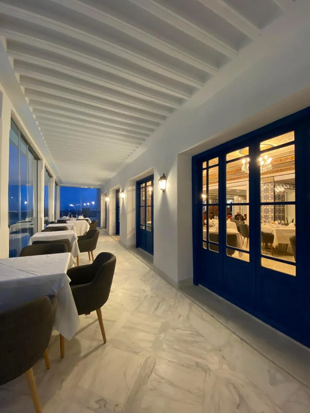 Terrace, La Menara Hotel & Spa, Tunisia