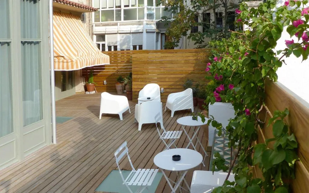 Terrace, Casa Mathilda, Barcelona
