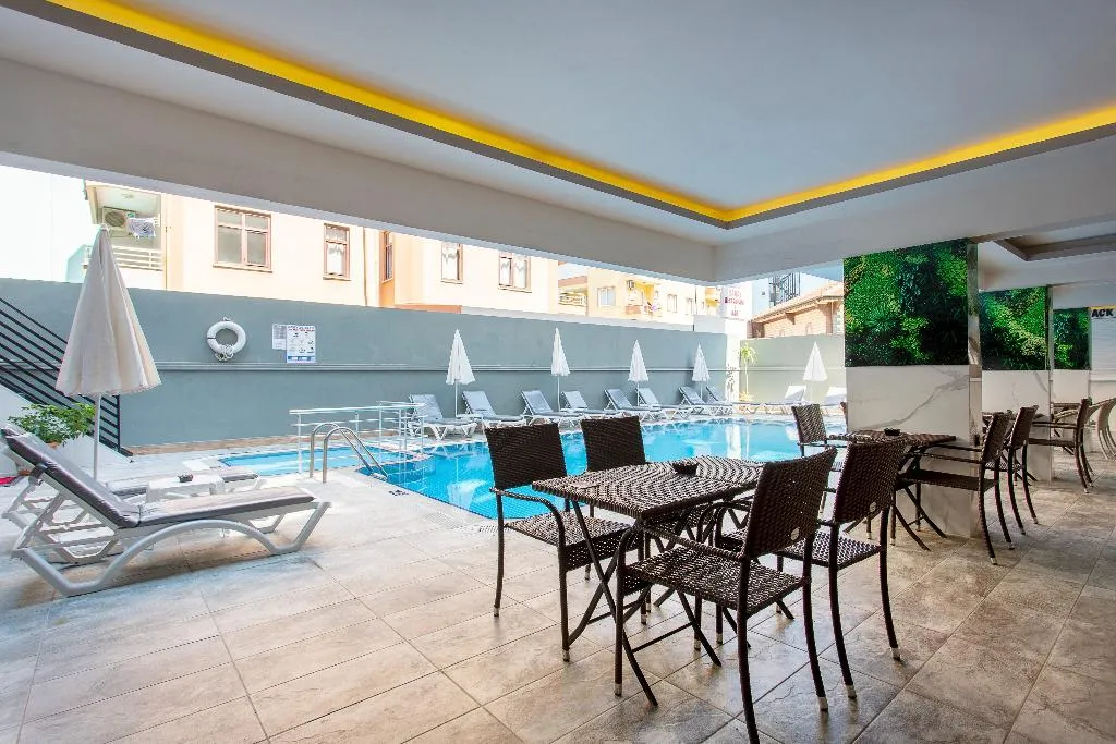 Pool, Aslan City Kleopatra Hotel, Antalya